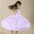 girls purple tulle maxi fairy dress